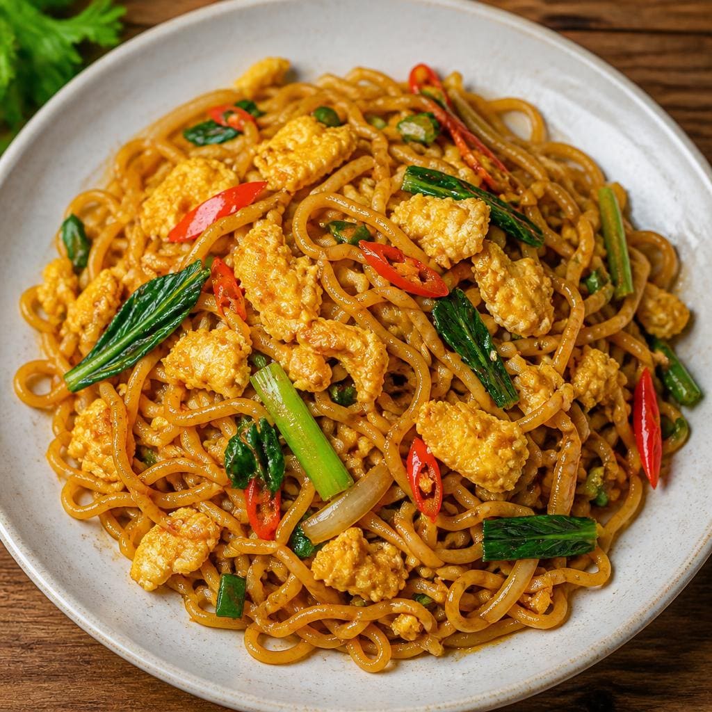 Mie Tumis Telur